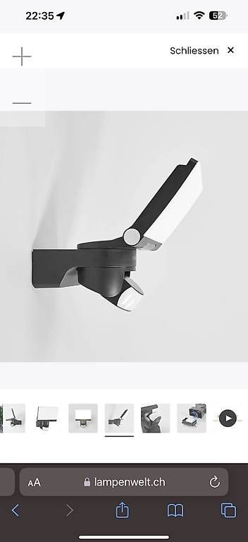 Steinel Lampen: STEINEL XLED Home 2 S Sensor-Außenstrahler schwarz – Gebraucht aus Hellbühl von 4Sale4you 4