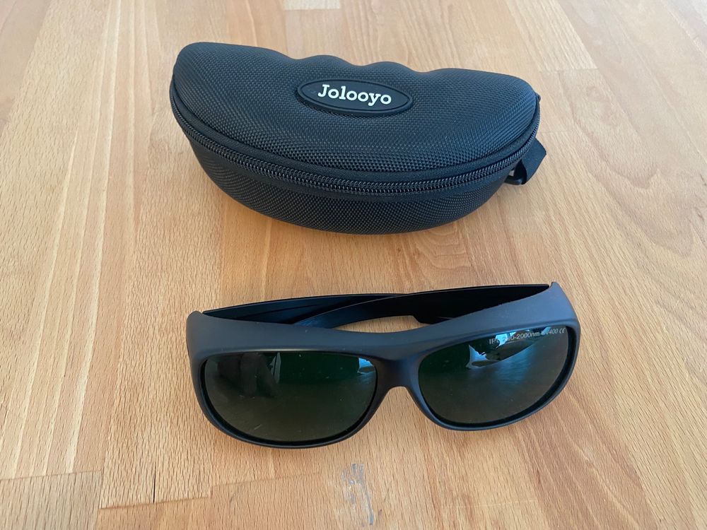 Geevorks Laserschutzbrille - 200-2000nm Schutz Mit Teleskopauszug Für Beauty & Industrie