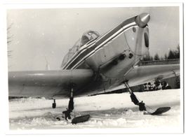 Fotografie Flugzeug Zlin, Niederdecker m