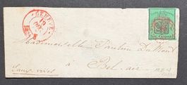 SCHWEIZ 1848 KANTONALPOST MIT ATTEST