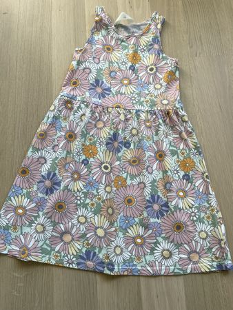 Sommerkleid Blumenprint Gr. 134/140 Top Zustand  🌻🌷
