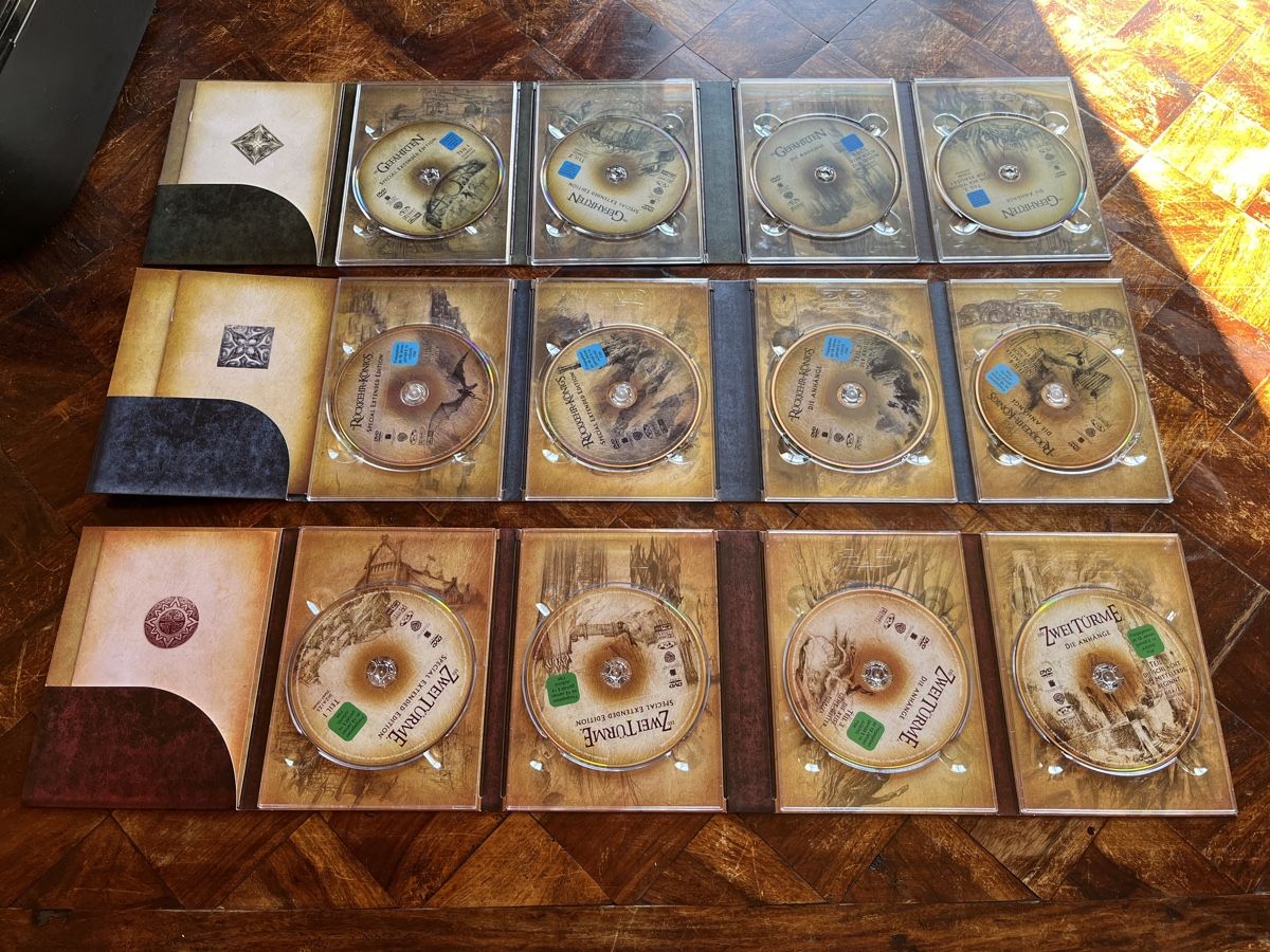 Tutti i DVDs: Herr der Ringe Hobbit Special Extended Edition DVD Set – Usato da Schiers venduto da and_txz8 2