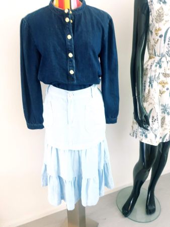 MARC CAIN ROCK JUPE M N2 FALTENROCK , top zu bluse tunika