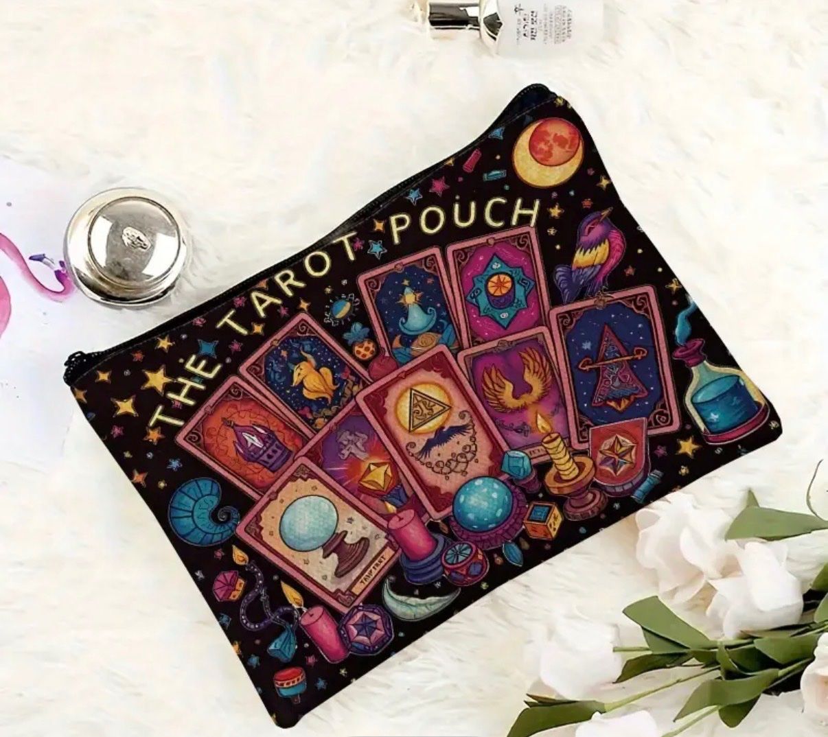 Kosmetikkoffer: Tarot Karten Tasche/Etui/Kosmetiktasche – Neu (gemäss Beschreibung) aus Gams von Mariawicca