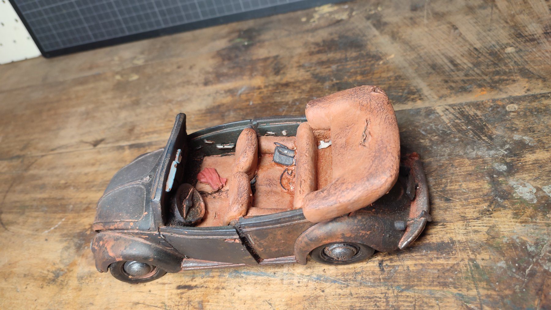Volkswagen Modellini d'auto: Wunderschöner alter VW Käfer Cabriolet 21 cm – Usato da Gelterkinden venduto da MYSTOREFORYOU4460 4
