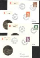 4 R-FDC Teilserie 418, 424, 426, 427 ET Bern 18.9.1967