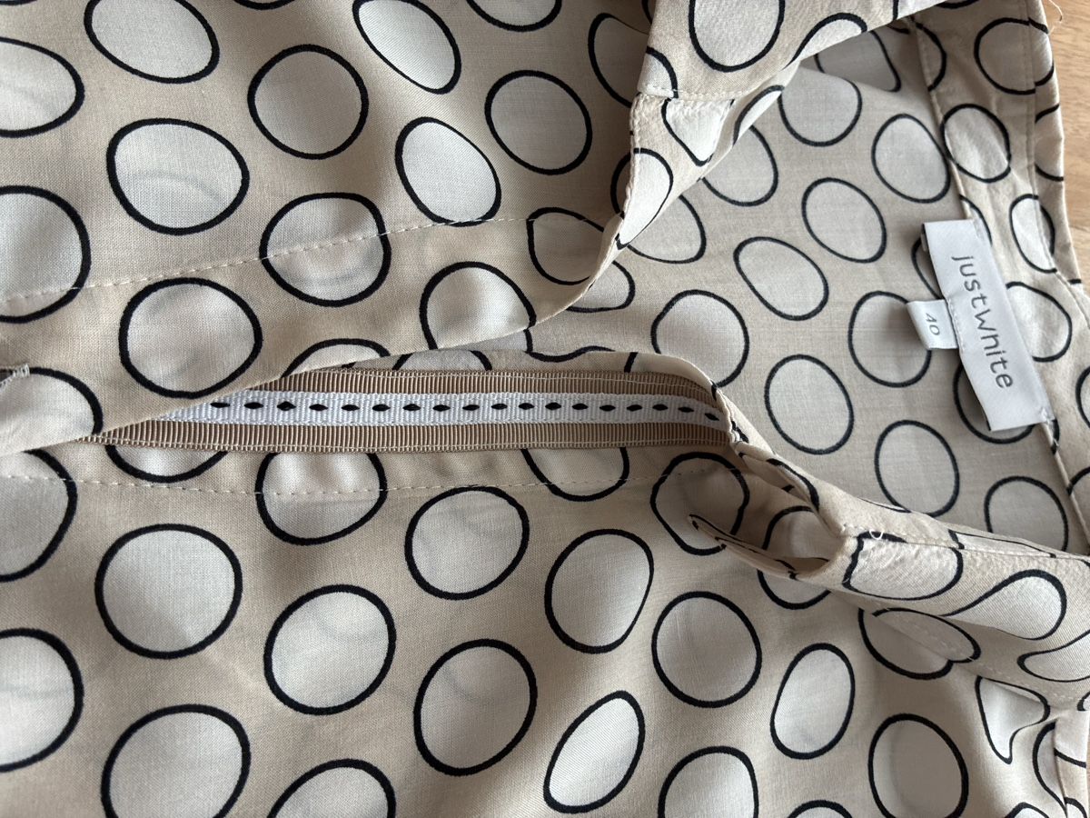 Camicette: Schicke Longbluse von JUST WHITE, Gr. 40 – Usato da Zürich venduto da manyd 4