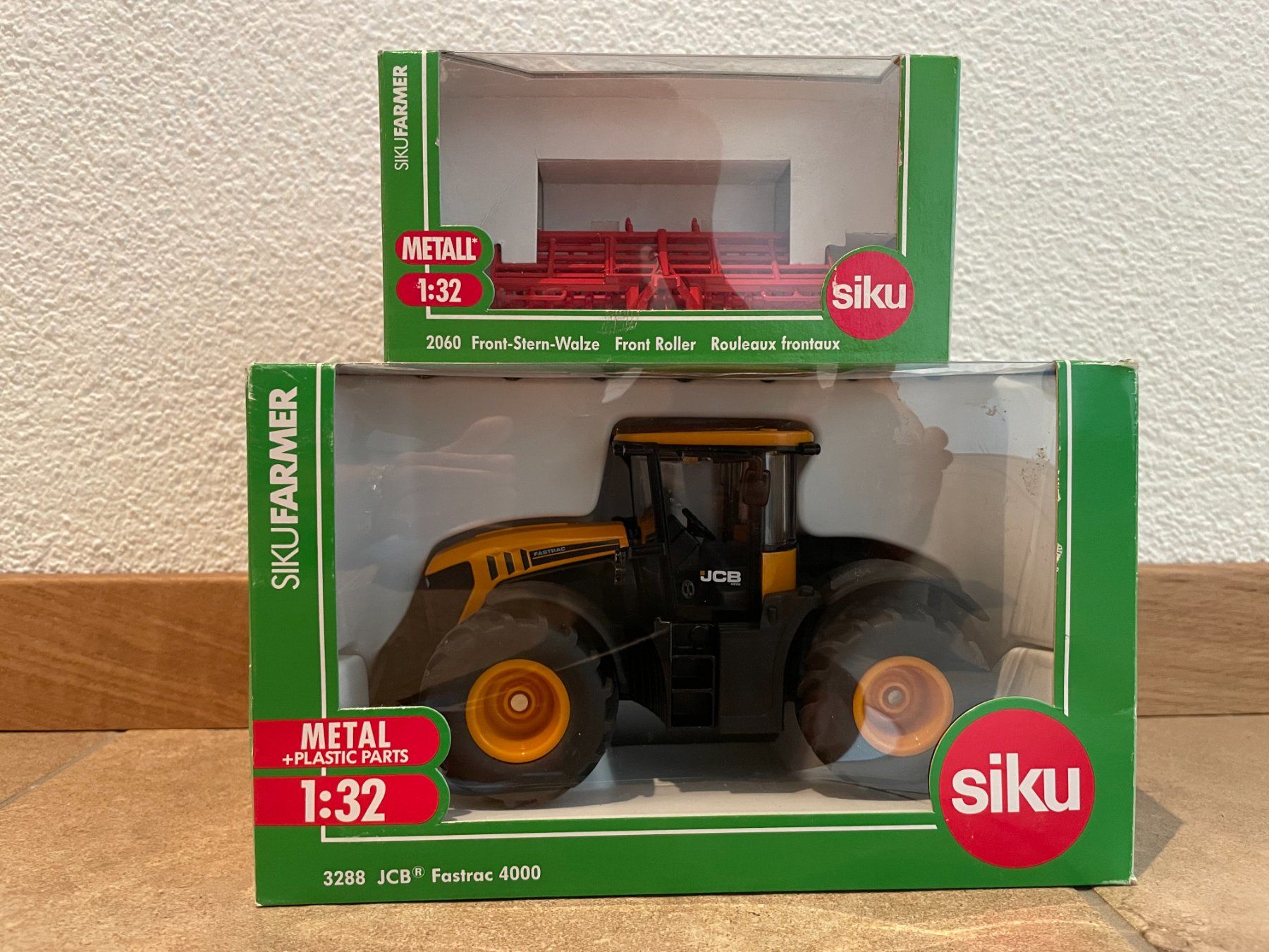 Jcb Traktoren: SIKU JCB Fastrac mit Sternwalze – Neu und originalverpackt aus Kreuzlingen von Stefan1150 5