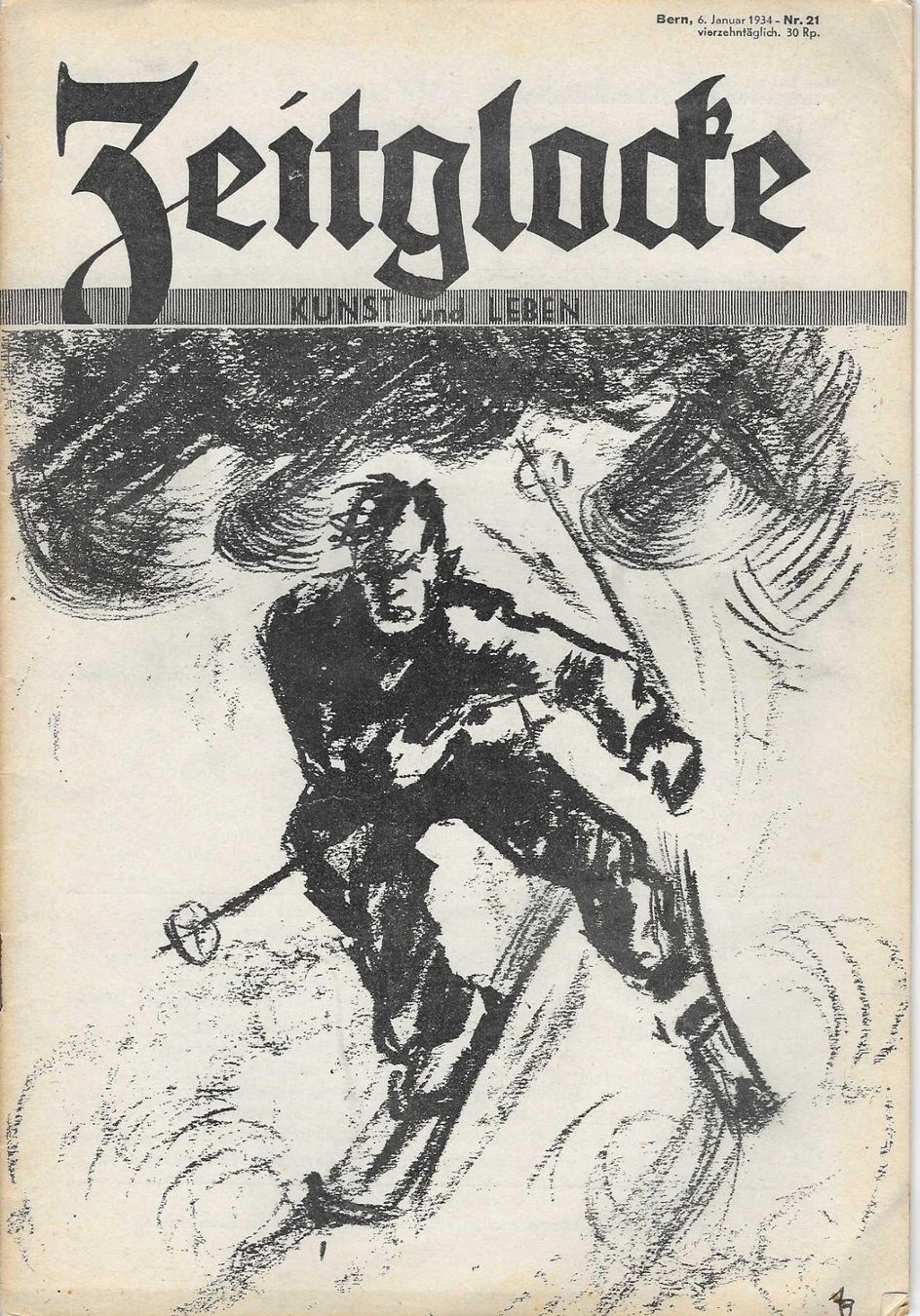 Livres: ZeitglockeNr. 21, 1934 – D'occasion à Flims - Dorf par Stagediver