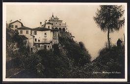 AK Locarno, Madonna del Sasso, 1926