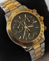 MOVADO Chronograph Saphire Vergoldet Elegante Herrenuhr 40mm