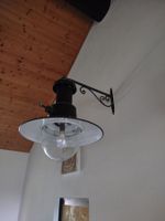 Vintage Laternen Lampe Metall 230VAC Providus Torino Italy