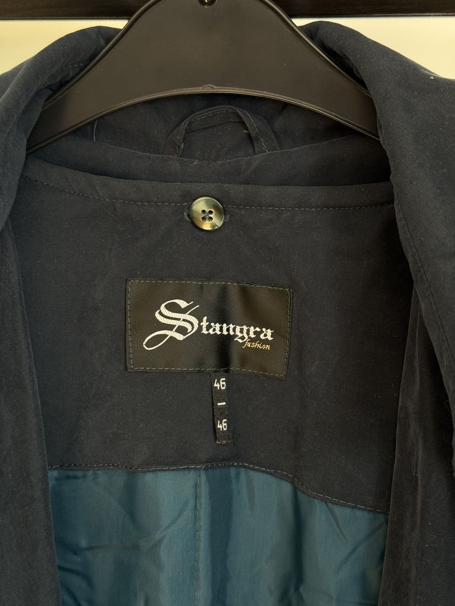 Cappotti: Trench Coat, Size 46, Dark Blue/ Turquoise – Usato da Effretikon venduto da expiredrice 2