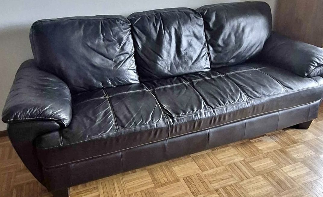 Sofas: set canapés cuir 3+2 – D'occasion à Delémont par faz_ytd7