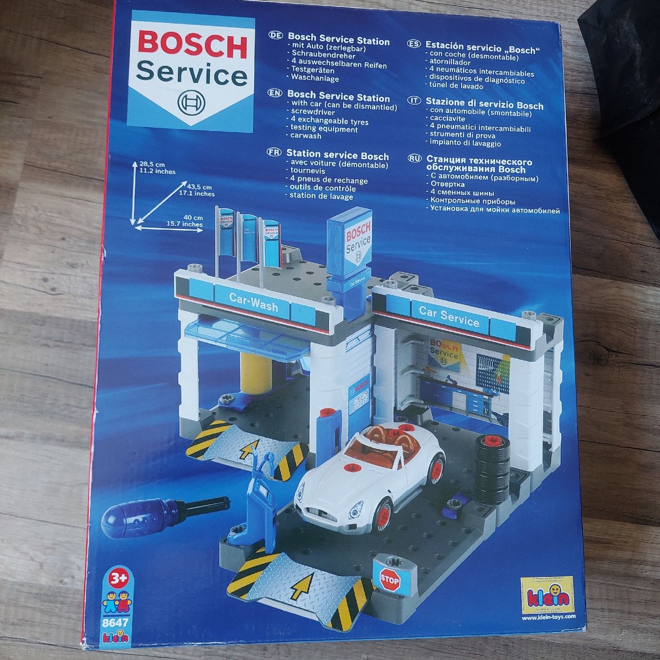 Kit di costruzioni: Klein Bosch Service Station 8647 neuwertig – Nuovo e nell'imballaggio originale da Neuhaus SG venduto da Manni017 1