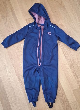 Kinder Overall dunkelblau Gr. 86/92 gebraucht