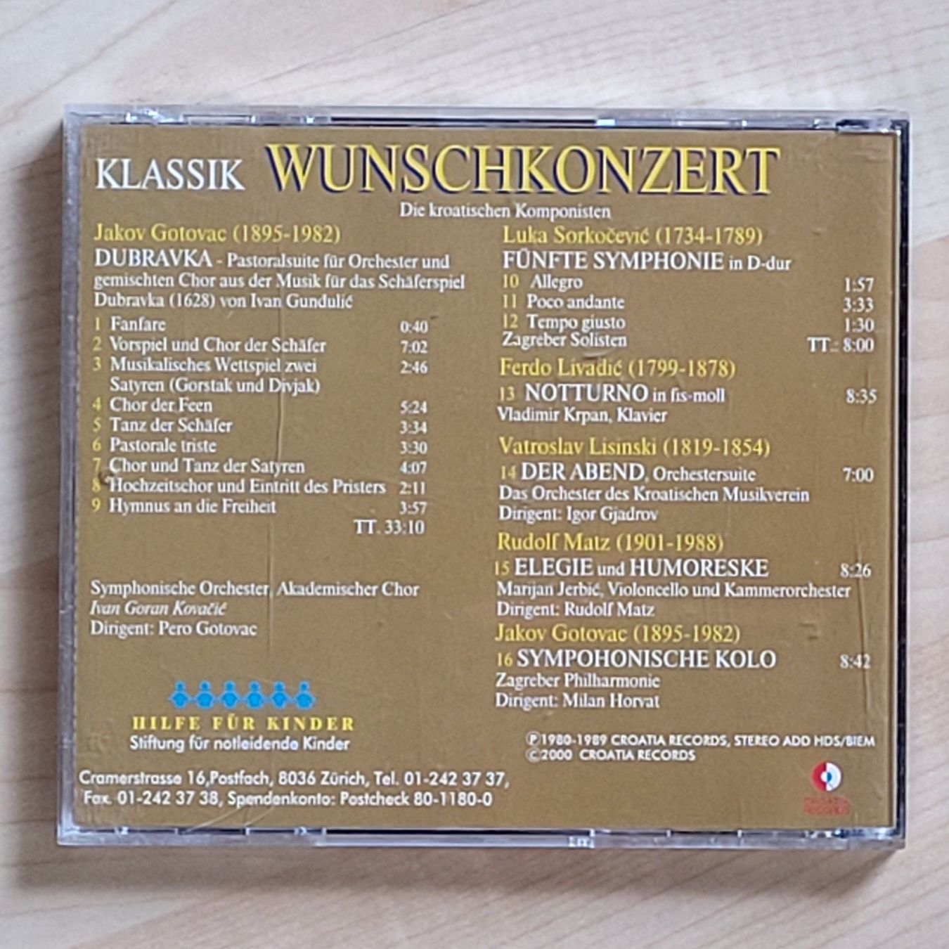 CD: Klassik Wunschkonzert F9 – Usato da Sessa venduto da fraenklishop 1