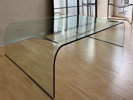 Original FIAM Italia Glastisch – Designklassiker – 120 × 90