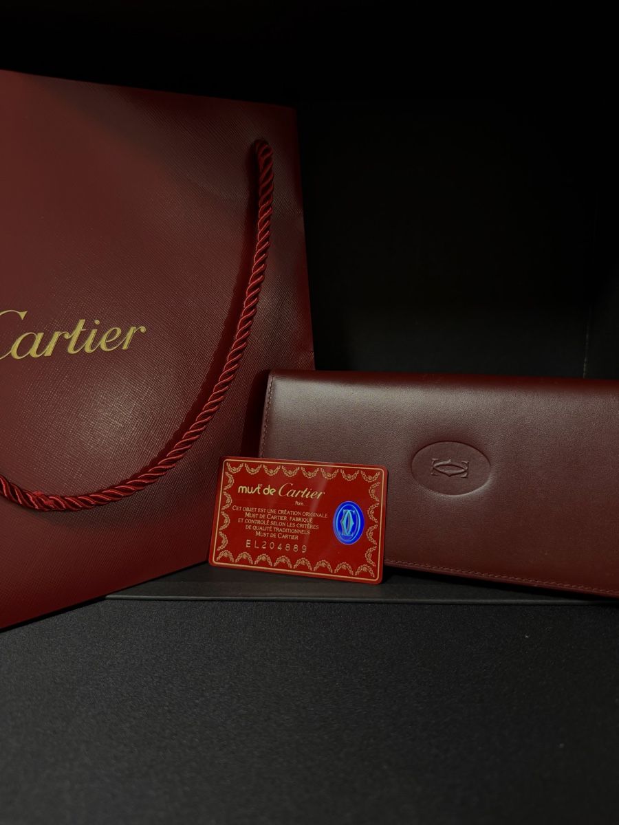 Cartier Portafogli: Cartier Must de Cartier Brieftasche – Nuovo (secondo la descrizione) da Kirchberg BE venduto da Ayberk_Semih