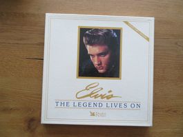 Elvis Schallplatten8lp-Box "The Legend Lives On" - Rarität!