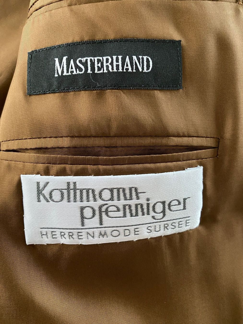 Completi: Masterhand - Herrenanzug mit Weste und Krawatte – Nuovo (secondo la descrizione) da Meisterschwanden venduto da Lapins2019 3