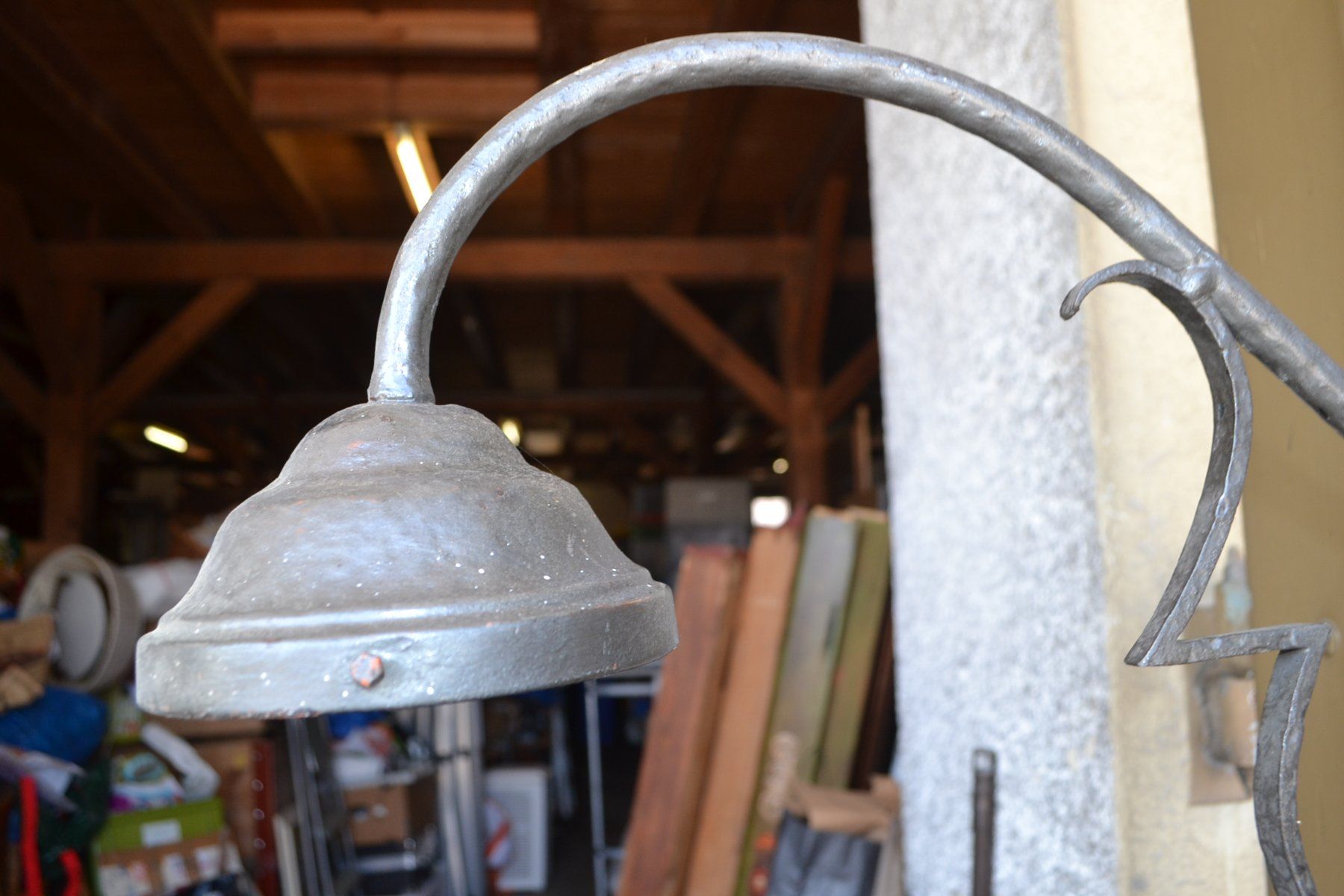Lampade: Ausleger Aussen Wandleuchte,  Metall, – Usato da Wil SG venduto da Athi 4