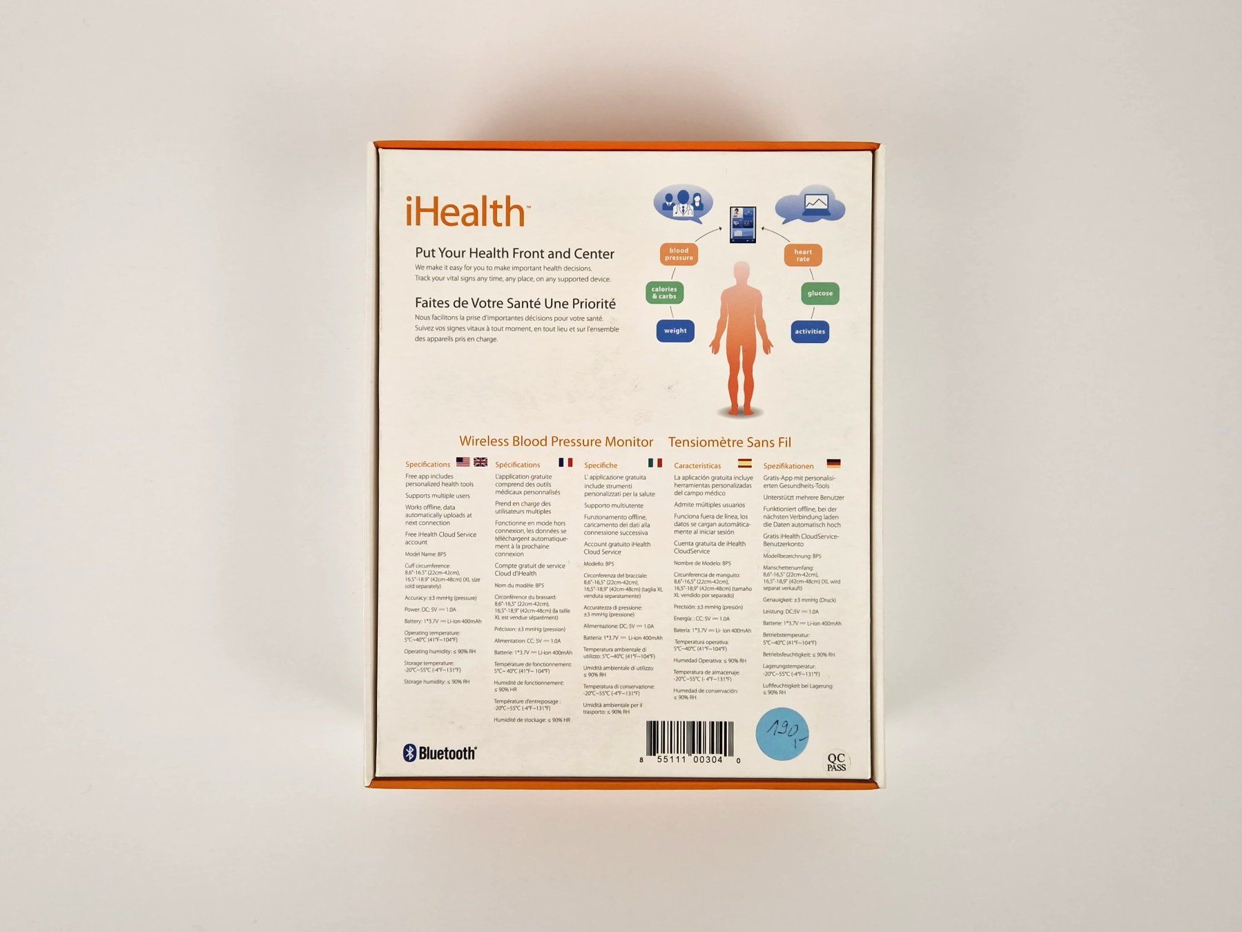 Attrezzature mediche: iHealth Wireless Blutdruckmessgerät – Nuovo e nell'imballaggio originale da Basel venduto da Restwert_Basel 4