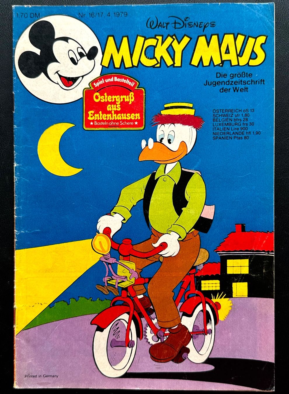 BD: Mickey Maus Nr. 16  17.4.1979 – D'occasion à Seltisberg par quadartswiss