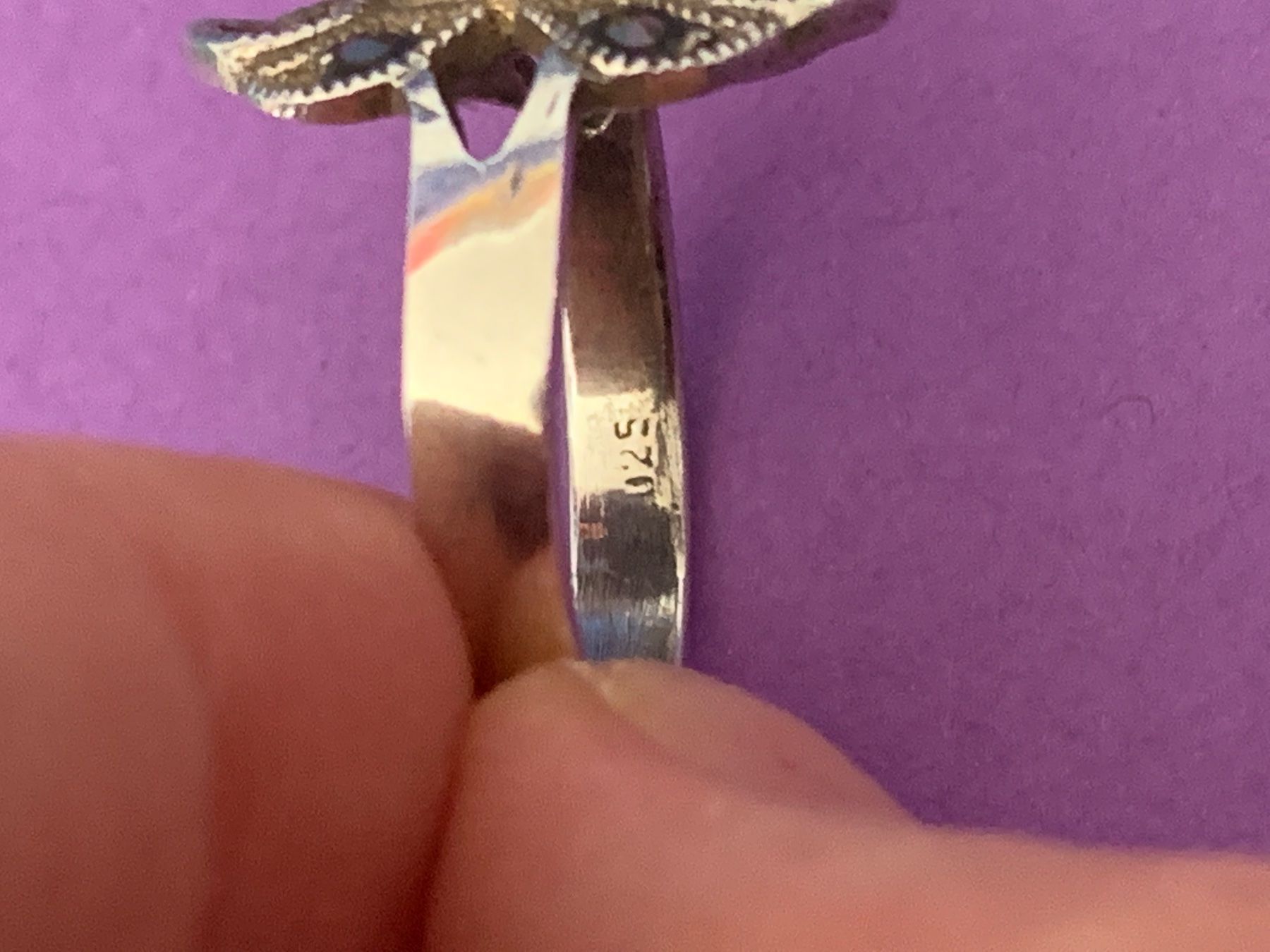 Anelli: Silberring ONYX-PYRIT (58) – Usato da Dittingen venduto da Bellevista 5
