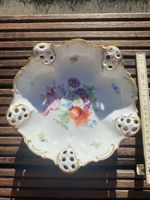 Vintage Schale, Porzellan, Vergoldet, Moliere-Style