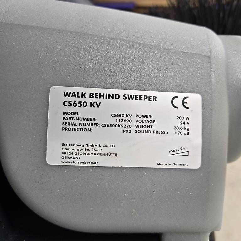 Tutte le macchine: Kehrmaschine Numatic Cross Sweep CS650 – Usato da Wolhusen venduto da Gastrorampe 6