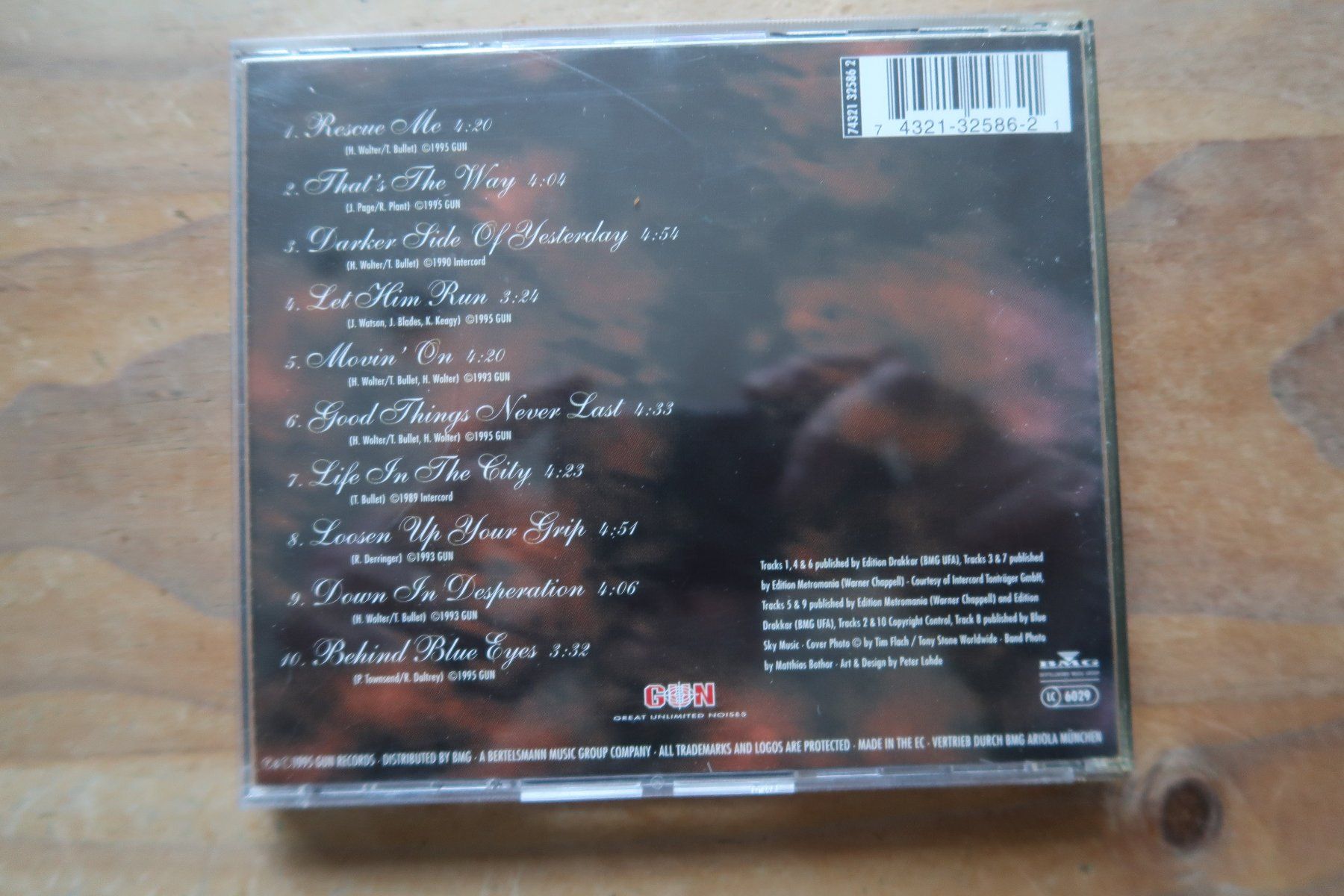 CD: THUNDERHEAD - THE BALLADS 88 - 95 - CD – Usato da Basel venduto da Patiscat 2