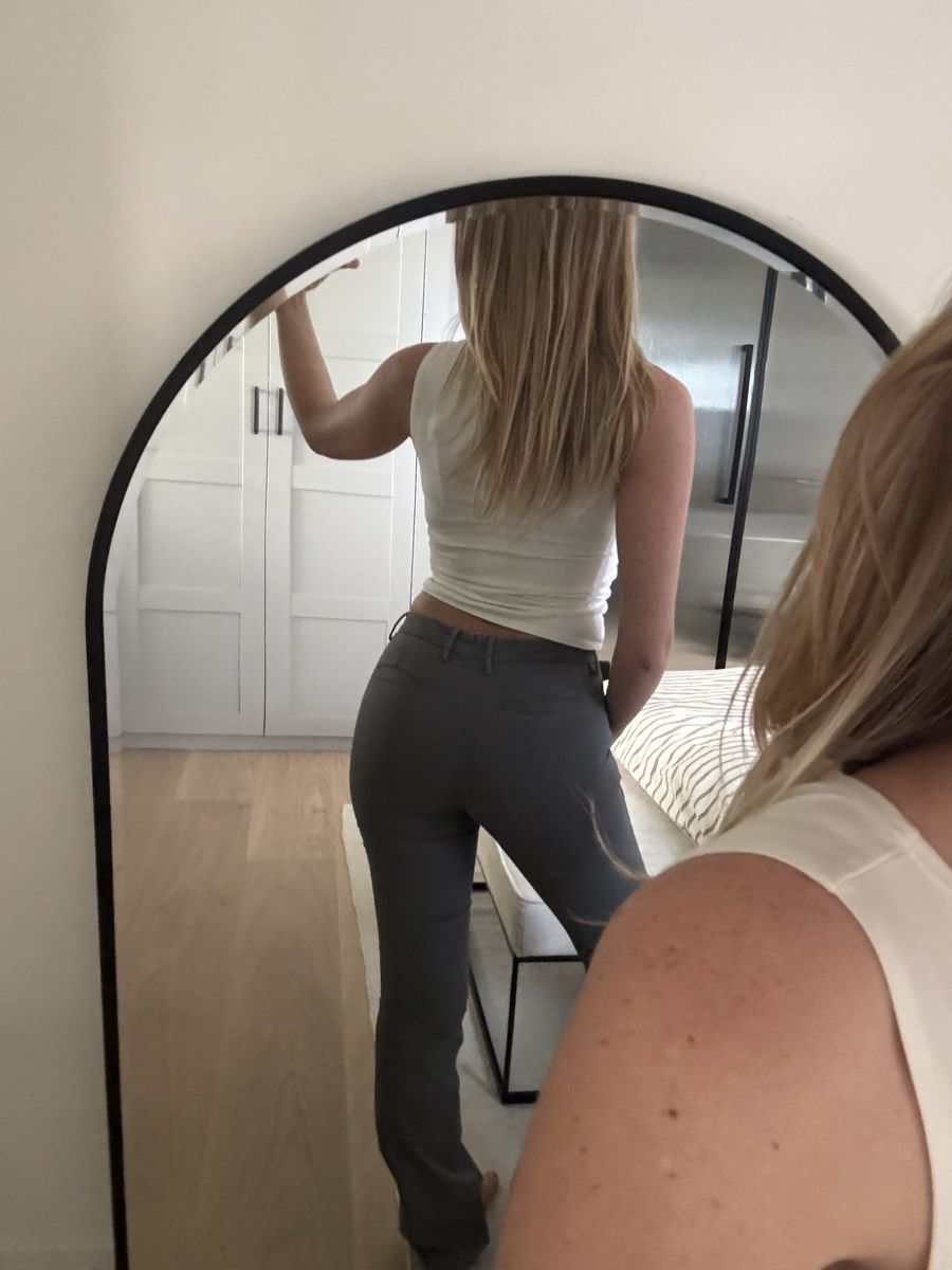 Pantaloni: PT Torino Hose grau flared – Usato da Zürich venduto da Summy97 1