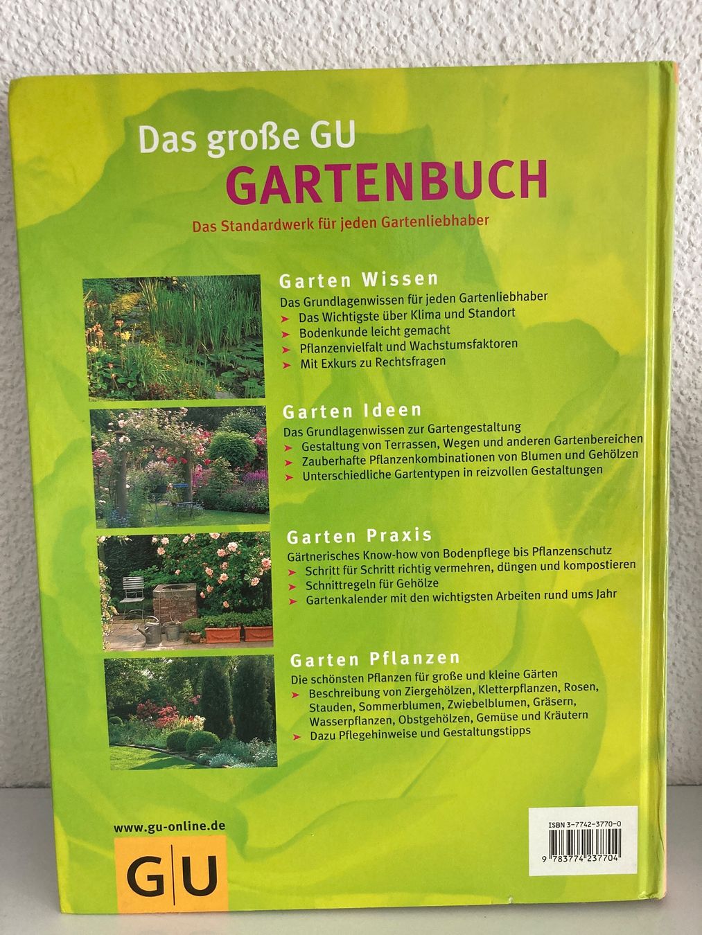 Livres: Das grosse GU Gartenbuch – D'occasion à Frauenfeld par AlphaCentauri369 1