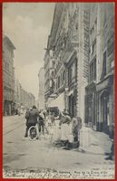 Genéve 1907 - Rue de la Croix d'Or - belebt