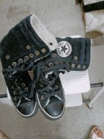 Converse All Star Scarpe Alte Foderate Nero Taglia 39