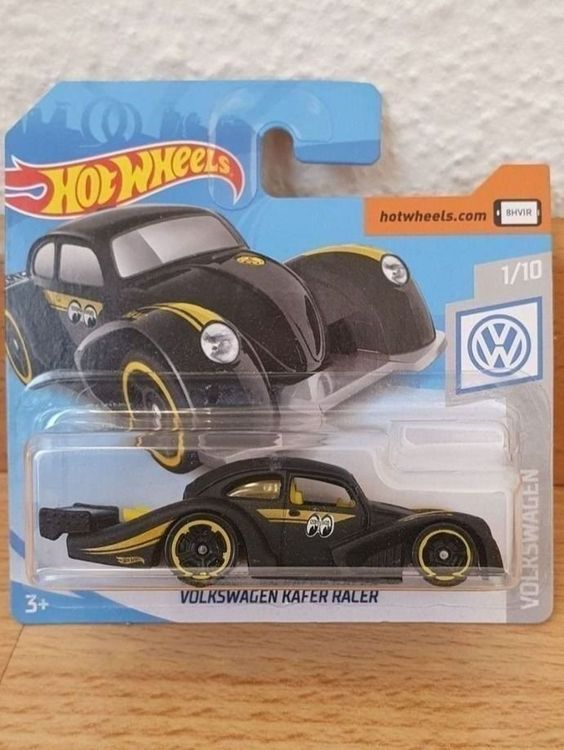 Hot Wheels 1/64 Volkswagen Kafer Racer Zamac Mooneyes - Édition Limitée #1/10, Neuve