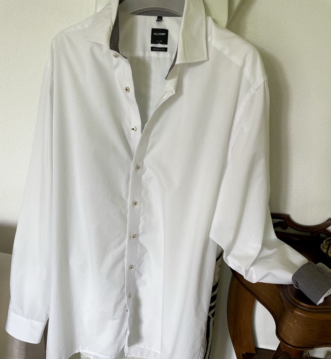Camicie: Olymp Hemd modern fit weiss Gr. 45 – Nuovo (secondo la descrizione) da Emmenbrücke venduto da Ladyboutique 2