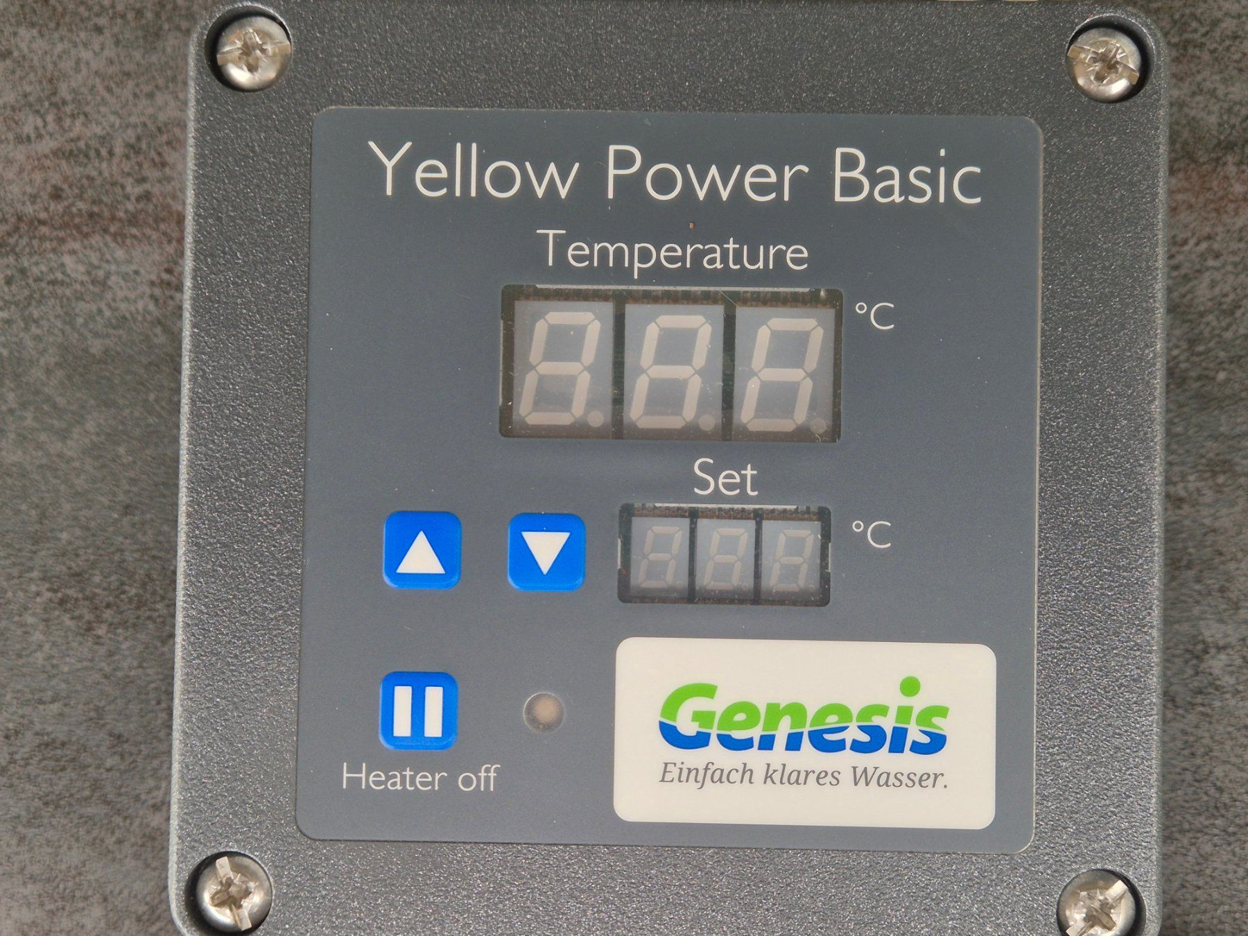 Radiatori: EVO Yellow Power Basic Pro Heizstab inkl. Steuerung 2,5 Kw – Usato da Büren an der Aare venduto da Reto170 2