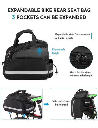 Gepäckträgertasche für Fahrrad