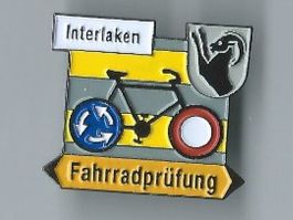 Interlaken Fahrradprüfung Pin