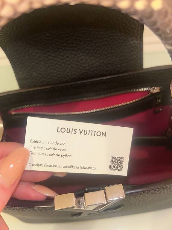 Taschen für Damen: LV Capucines Limited Edition (manico python) – Gebraucht aus Bioggio von Nadezhda 4