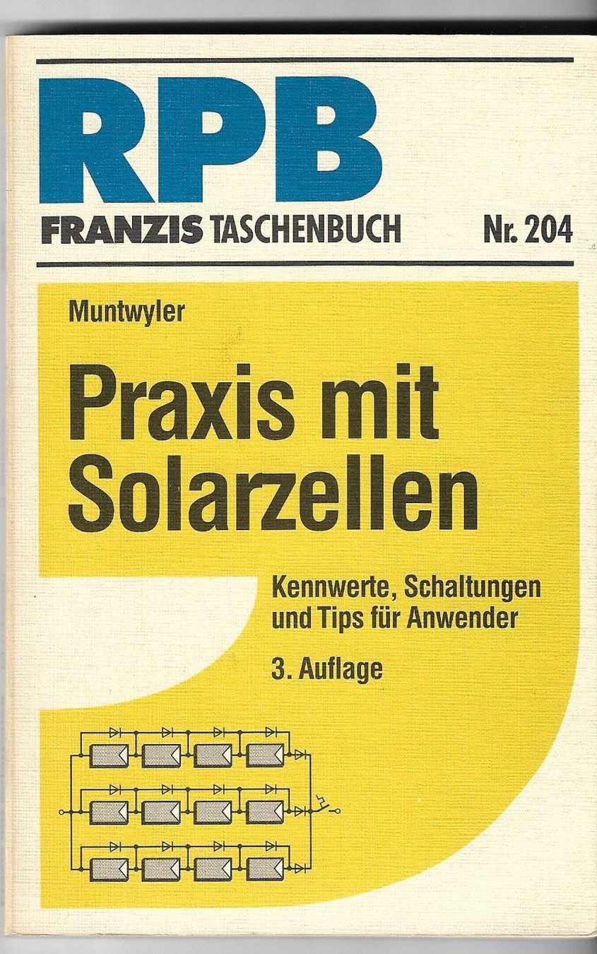 Livres: Praxis mit Solarzellen RPB 204 – D'occasion à Zwingen par Celerio100