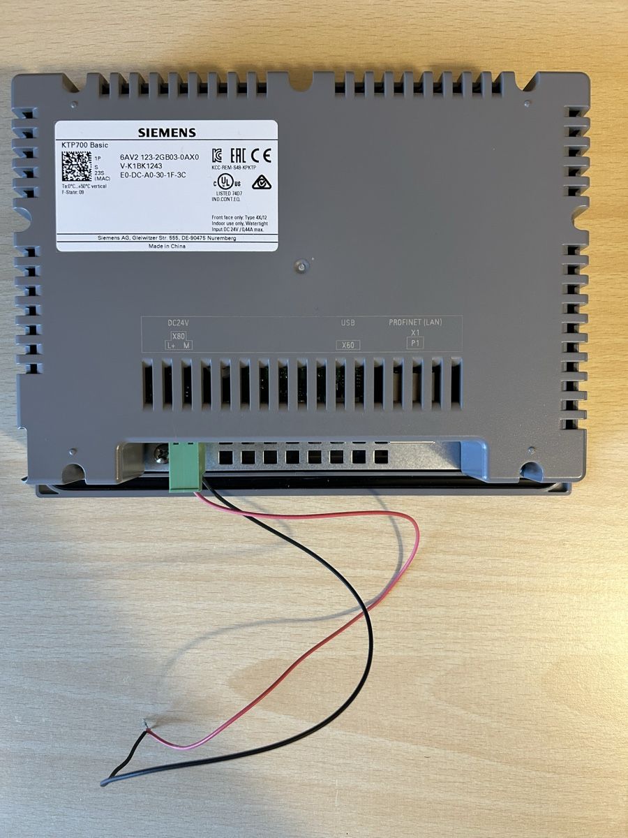 Siemens Elektronikbauteile: Siemens Simatic HMI KTP700 Basic – Gebraucht aus Rupperswil von Micha_97 2