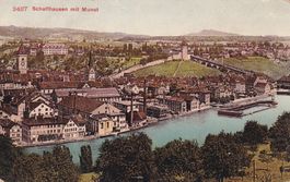 Schaffhausen mit Munot N° 2487