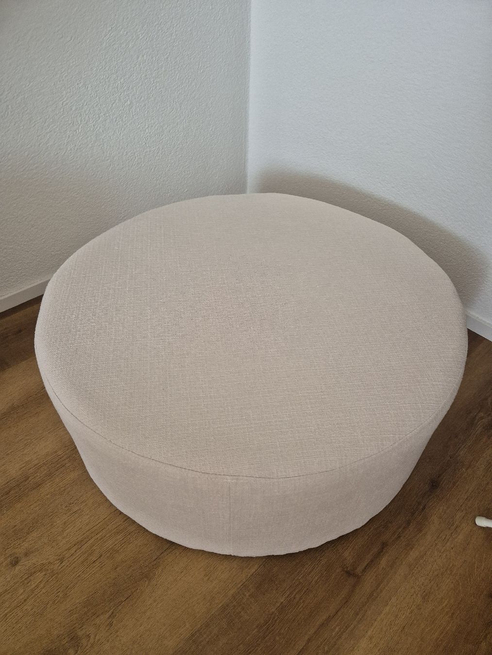 Hocker: Stoffhocker rund – Gebraucht aus Niederhelfenschwil von usa001