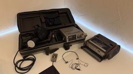 Sony HVC-4000P Kamera mit SL-F1E Betamax Rekorder Koffer
