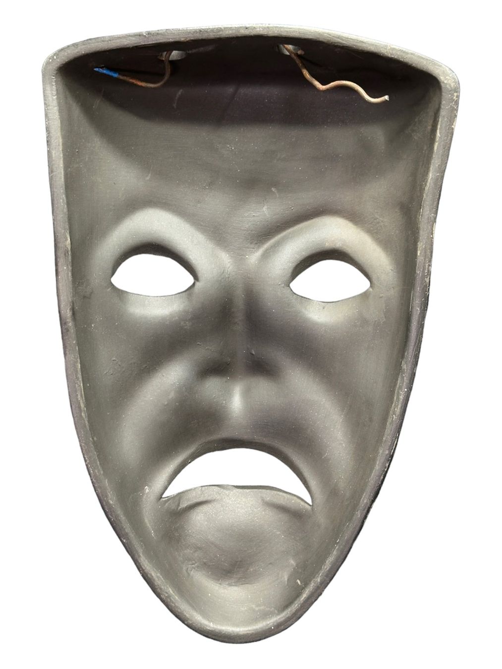 Sculptures & Statues: Sculptures masques de théâtre murales en grès noir – D'occasion à Morges par vintix 5
