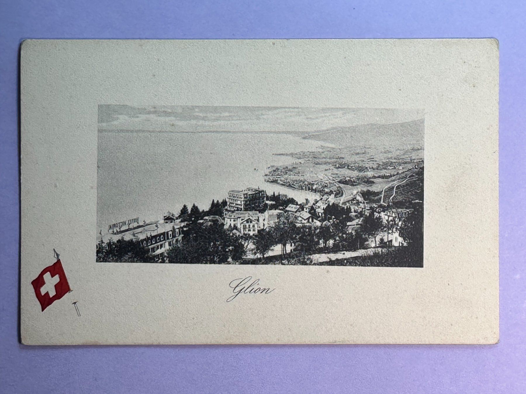 Cartes postales: Glion – D'occasion à Steg VS par danwer74