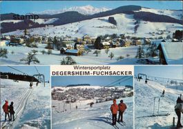 AK Degersheim - Fuchsacker _ Wintersportplatz